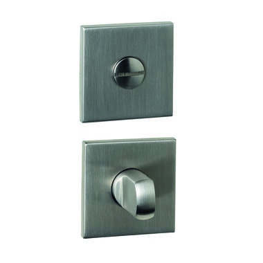 Intersteel WC-sluiting verdekt vierkant 53x53x6mm met stift 6-8mm rvs