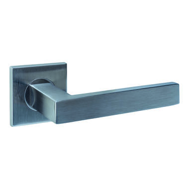 Intersteel Deurkruk Q 05 op rozet verdekt 53x53x6mm rvs