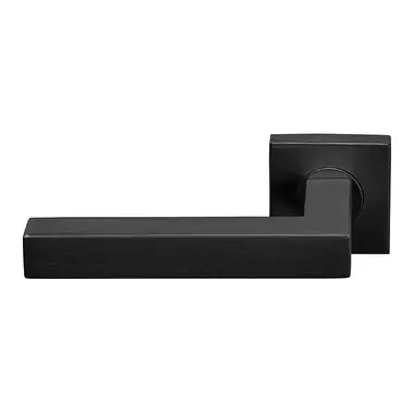 Gatdeel links Gunmetal PVD Formani Basics BSQ1-G geveerde op Rozet