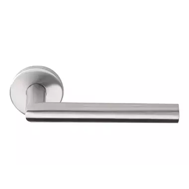 Deurkruk mat RVS PVD Formani Basics LB2-19 geveerde op Rozet