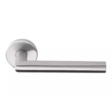 Gatdeel rechts mat RVS PVD Formani Basics LB2-19 geveerde op Rozet