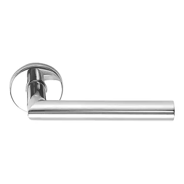 Deurkruk RVS gepolijst Formani Basics LB2-19 geveerde op Rozet