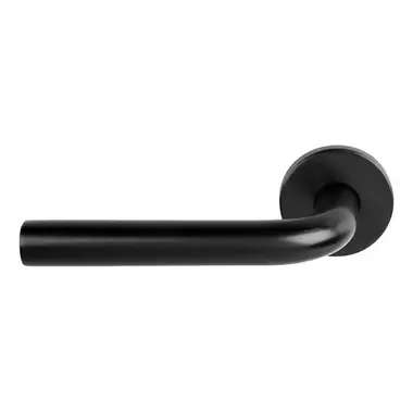 Gatdeel links Gunmetal PVD Formani Basics LB3-19 geveerde op Rozet