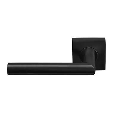 Gatdeel links Gunmetal PVD Formani Basics LB2-19BSQ53 geveerde op Rozet
