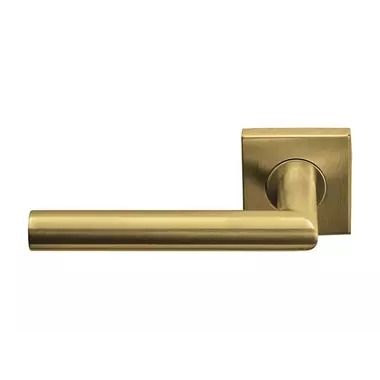 Gatdeel links Mat goud PVD Formani Basics LB2-19BSQ53 geveerde op Rozet