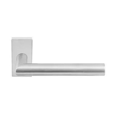 Deurkruk mat RVS Formani Basics LB2-19Q32G dubbel geveerde op Rozet