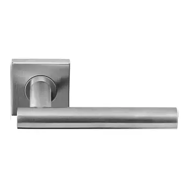 Deurkruk RVS Formani Basics LB2-19BSQ53 geveerde op Rozet