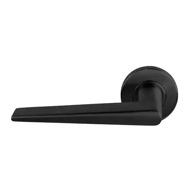 Gatdeel links Gunmetal PVD Formani Basics LB21H geveerde op Rozet
