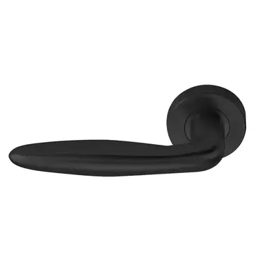 Gatdeel links Gunmetal PVD Formani Basics LB18H geveerde op Rozet