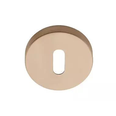 Sleutelrozet licht brons PVD rond 52 mm – Formani Basics LBN50D