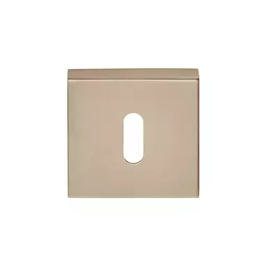 Sleutelrozet licht brons PVD vierkant 53 mm – Formani Basics BSQN53