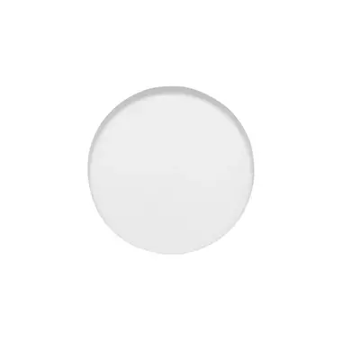 Blindrozet Wit rond 52 mm – Formani Basics LBB50