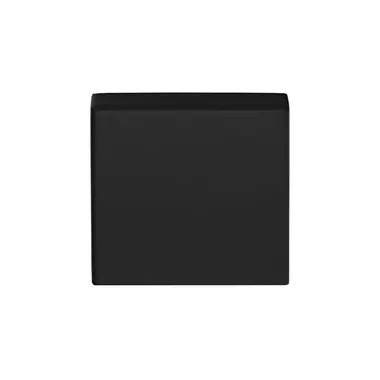 Blindrozet Zwart vierkant 53 mm – Formani Basics BSQB53