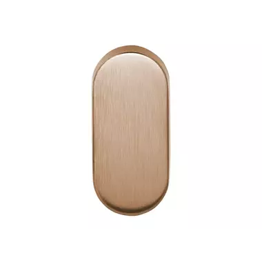 Blindrozet licht brons PVD ovaal – Formani Basics LBB32