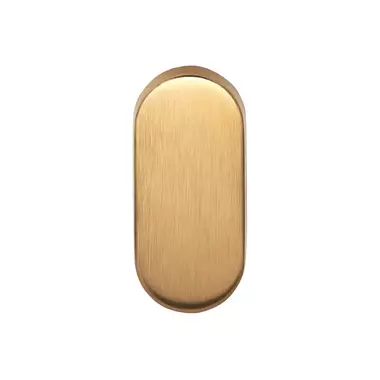 Blindrozet mat Goud PVD ovaal – Formani Basics LBB32