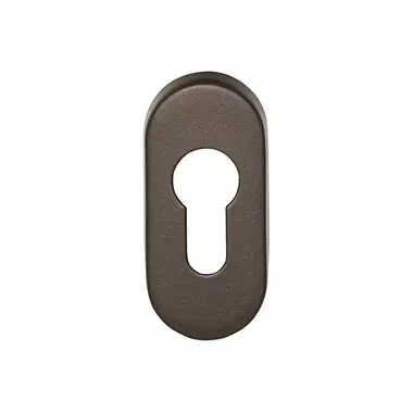 Profielcilinderrozet Brons ovaal – Formani Basics LBY32
