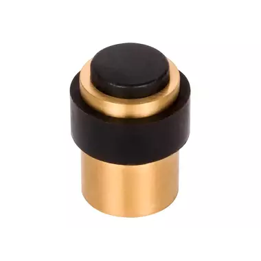 Deurstop mat Goud PVD vloer-/wandmontage rond 30 mm – Formani Basics LB30