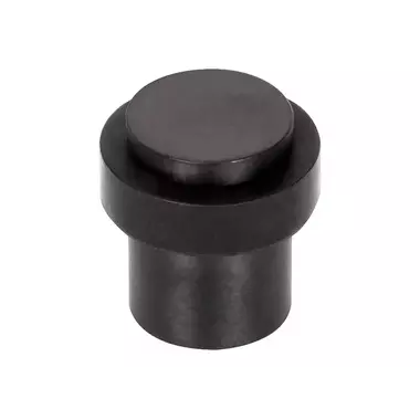 Deurstop Gunmetal PVD Vloermontage rond 30 mm – Formani Basics LB10D