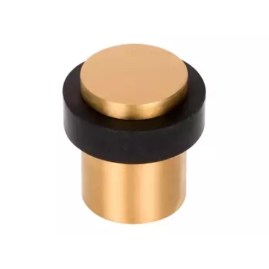 Deurstop mat Goud PVD Vloermontage rond 30 mm – Formani Basics LB10D