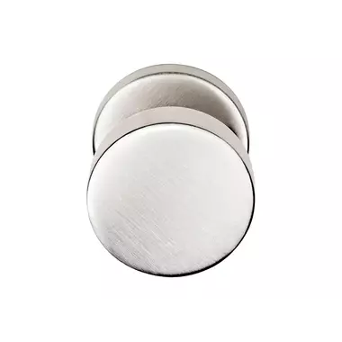 Voordeurknop RVS Rond 50 mm Vast op Rozet – LB503V