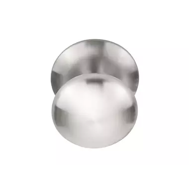 Voordeurknop RVS PVD Rond 80 mm Vast op Rozet – LB80V