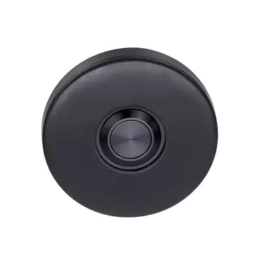 Beldrukker rond 52 mm Gunmetal PVD – Formani Basics LB50