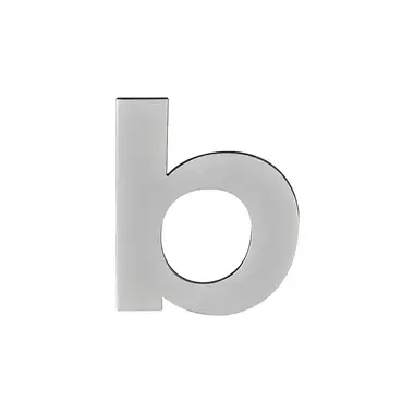 Huisletter B mat RVS PVD 77 mm – Formani Basics LBHN100-B
