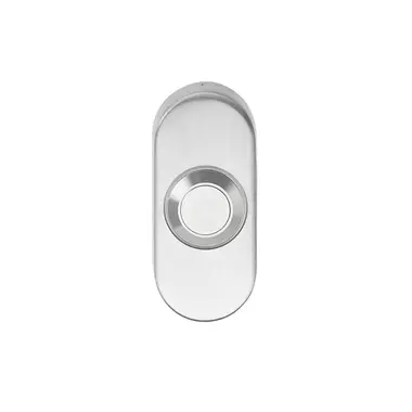 Beldrukker Ovaal RVS – Formani Basics LB51