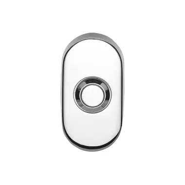 Beldrukker Ovaal gepolijst RVS – Formani Basics LB51