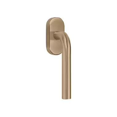 Draaikiep raamkruk licht brons PVD LB3-DK-O