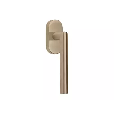 Draaikiep raamkruk licht brons PVD LB2-DK-O