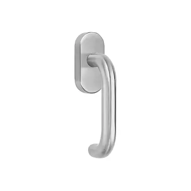 Draaikiep raamkruk RVS LB1-DK-O