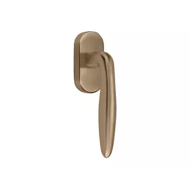 Draaikiep raamkruk licht brons PVD LB18H-DK-O