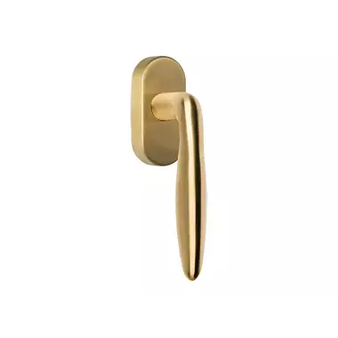 Draaikiep raamkruk Mat Goud PVD LB18H-DK-O