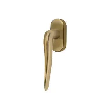 Draaikiep raamkruk links Mat Goud PVD LB20-DK-O