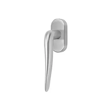Draaikiep raamkruk links RVS LB20-DK-O