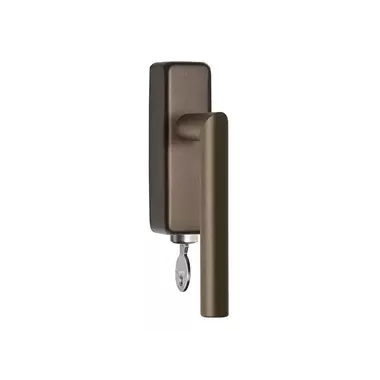 Draaikiep raamkruk Brons Afsluitbaar LB2-DKLOCK-O