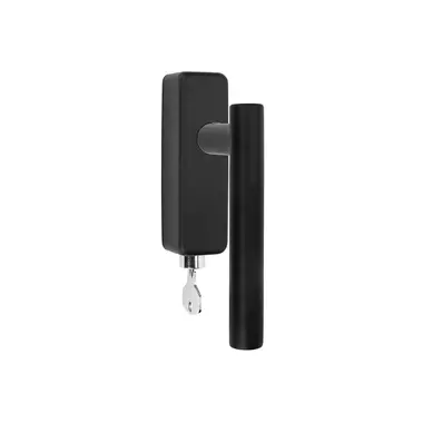 Draaikiep raamkruk Zwart Afsluitbaar LB7-DKLOCK-O
