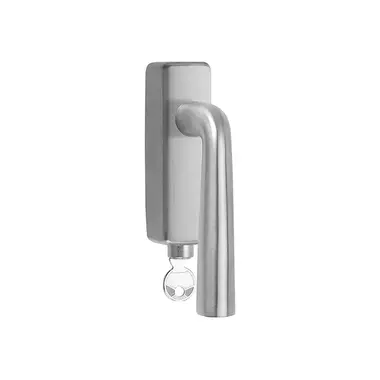 Draaikiep raamkruk RVS Afsluitbaar LB10H-DKLOCK-O