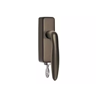 Draaikiep raamkruk Brons Afsluitbaar LB18H-DKLOCK-O