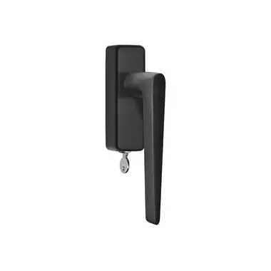Draaikiep raamkruk Gunmetal PVD Afsluitbaar LB21H-DKLOCK-O