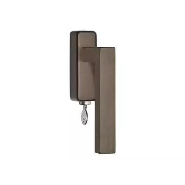 Draaikiep raamkruk Brons Afsluitbaar BSQ1-DKLOCK-O