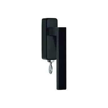 Draaikiep raamkruk Zwart Afsluitbaar BSQ2-DKLOCK-O