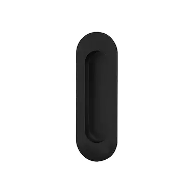 Schuifdeurkom Gunmetal PVD Ovaal 120x41mm – Formani Model LB41