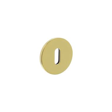 Olivari rond Sleutel messing PVD