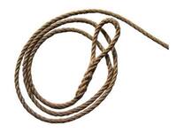 Raamkoord Sisal touw met lus 200 cm
