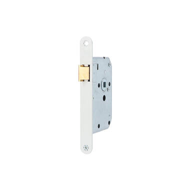 Nemef Insteek Loopslot Wit 1255/2 Doornmaat 50mm, 1200 serie