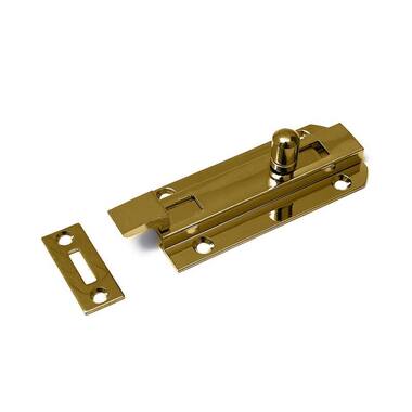 Profielschuif bocht 25x60 messing gepolijst