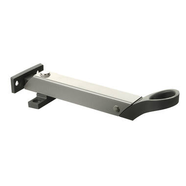 Combi raamuitzetter RVS/zwart AXAflex 2640 voor bovenlichten, klep- en uitzetramen