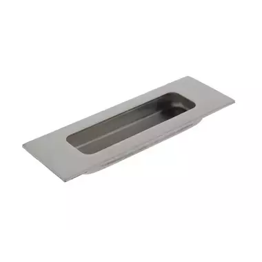 Schuifdeurkom rechthoek 120x40mm blind RVS